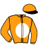 casaque portée par Beaurain T. jockey du cheval de course HONOR ROYAL, information pmu ZETURF