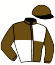 casaque portée par Briand Y. A. jockey du cheval de course IGLON DAIRPET (FR), information pmu ZETURF