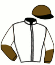 casaque portée par Gauvin F. jockey du cheval de course HAWAI MAGIE (FR), information pmu ZETURF