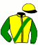 casaque portée par Busset Th. jockey du cheval de course HASKIDO THISACLE (FR), information pmu ZETURF