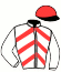 casaque portée par Masschaele Ph. jockey du cheval de course GIGI GAILLARD (FR), information pmu ZETURF