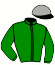 casaque portée par Feyte C. jockey du cheval de course GOMERA, information pmu ZETURF