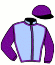 casaque portée par Mourice R. jockey du cheval de course ESPRIT OCCAGNES, information pmu ZETURF