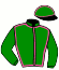 casaque portée par Lamy A. jockey du cheval de course LEOPARD WIT, information pmu ZETURF