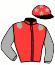 casaque portée par Martens C. jockey du cheval de course HURELLA, information pmu ZETURF