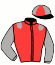 casaque portée par Desoubeaux T. jockey du cheval de course FLEUR DE VANILLE, information pmu ZETURF