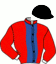 casaque portée par Bonne D. jockey du cheval de course KERENE MIXO, information pmu ZETURF