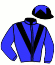 casaque portée par Hardouin E. jockey du cheval de course SALSA DU DEMON, information pmu ZETURF