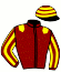 casaque portée par Thepaut S. jockey du cheval de course KERBILIGUET, information pmu ZETURF