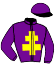 casaque portée par Barette Chr. jockey du cheval de course FRANCE DE VALNY, information pmu ZETURF