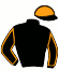 casaque portée par Baude S. jockey du cheval de course ISERNIA, information pmu ZETURF