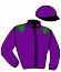 casaque portée par Lecoq Mme Lou A. jockey du cheval de course INDIANA TESS, information pmu ZETURF