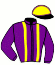 casaque portée par Lebourgeois Y. jockey du cheval de course KADENCE, information pmu ZETURF