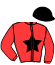 casaque portée par Delacour P. A. jockey du cheval de course KANSAS DES ISLES, information pmu ZETURF