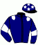 casaque portée par Delaunay Et. jockey du cheval de course JOURNAL INTIME, information pmu ZETURF