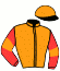 casaque portée par Thonnerieux K. jockey du cheval de course DARLEY HAMPTON, information pmu ZETURF