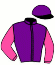 casaque portée par Prudhon T. jockey du cheval de course GRACE DE CREPIN, information pmu ZETURF