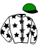 casaque portée par Sorel J. Ch. jockey du cheval de course KALSIE DES BAUX, information pmu ZETURF