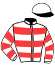 casaque portée par Sorel Hug. jockey du cheval de course DOMINO D'AUVRECY, information pmu ZETURF