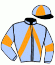 casaque portée par Bekaert D. jockey du cheval de course ILLICO JULRY, information pmu ZETURF