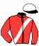 casaque portée par Briand Thé. jockey du cheval de course KANEA DE L'ABBAYE, information pmu ZETURF