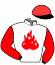 casaque portée par Legras G. jockey du cheval de course ORKAN, information pmu ZETURF