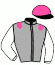 casaque portée par Inconnu jockey du cheval de course FAST FLOWING, information pmu ZETURF