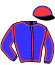 casaque portée par Lakhrissi H. jockey du cheval de course FILLE DE KERDU, information pmu ZETURF