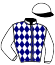 casaque portée par Joly M. jockey du cheval de course FOLIE D'OREL, information pmu ZETURF