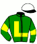 casaque portée par Sybers Chr. jockey du cheval de course ISA D'ERPION, information pmu ZETURF