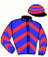 casaque portée par Kernivinen B. jockey du cheval de course JAROLD, information pmu ZETURF