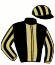 casaque portée par Abrivard A. jockey du cheval de course HAWAI RIVER, information pmu ZETURF