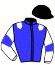 casaque portée par Koubiche Jér. jockey du cheval de course ECUREUIL DE CLAIRE, information pmu ZETURF