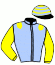 casaque portée par Urbano Aguero Lui. jockey du cheval de course MAKOTOTONBOKIRI, information pmu ZETURF