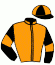 casaque portée par Zuliani L. jockey du cheval de course KINGFLOW, information pmu ZETURF