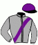 casaque portée par Zuliani A. jockey du cheval de course UNCHECKABLE, information pmu ZETURF