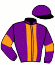 casaque portée par Werle A. jockey du cheval de course ADHAMIY, information pmu ZETURF