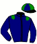 casaque portée par Foulon M. jockey du cheval de course JADE DE FAUST, information pmu ZETURF