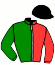 casaque portée par Cadel C. jockey du cheval de course DANCE AHEAD, information pmu ZETURF
