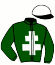 casaque portée par Champier G. jockey du cheval de course VOLKOPOUR, information pmu ZETURF