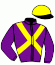 casaque portée par Martin G. jockey du cheval de course GEMMAIL, information pmu ZETURF