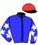 casaque portée par Verva Pie. Y. jockey du cheval de course JOHORE, information pmu ZETURF
