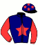 casaque portée par Ricart J. Y. jockey du cheval de course JUDICIEUSE ZAILER, information pmu ZETURF