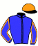 casaque portée par Raffin E. jockey du cheval de course ISSALIO (FR), information pmu ZETURF