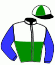casaque portée par Andre A. jockey du cheval de course OFELIA OE (DE), information pmu ZETURF