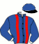 casaque portée par Esper M. jockey du cheval de course CROWN WOOD (DE), information pmu ZETURF