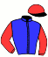 casaque portée par Koubiche Jér. jockey du cheval de course INTACT PONT ROYAL (FR), information pmu ZETURF