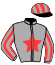 casaque portée par Bizoux O. jockey du cheval de course IBIS DU LYS (FR), information pmu ZETURF
