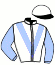 casaque portée par Guyon M. jockey du cheval de course AMBITIOUS PLAN, information pmu ZETURF
