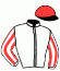 casaque portée par Breux S. jockey du cheval de course SCALA REALE, information pmu ZETURF